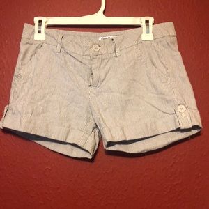 Pinstripe shorts